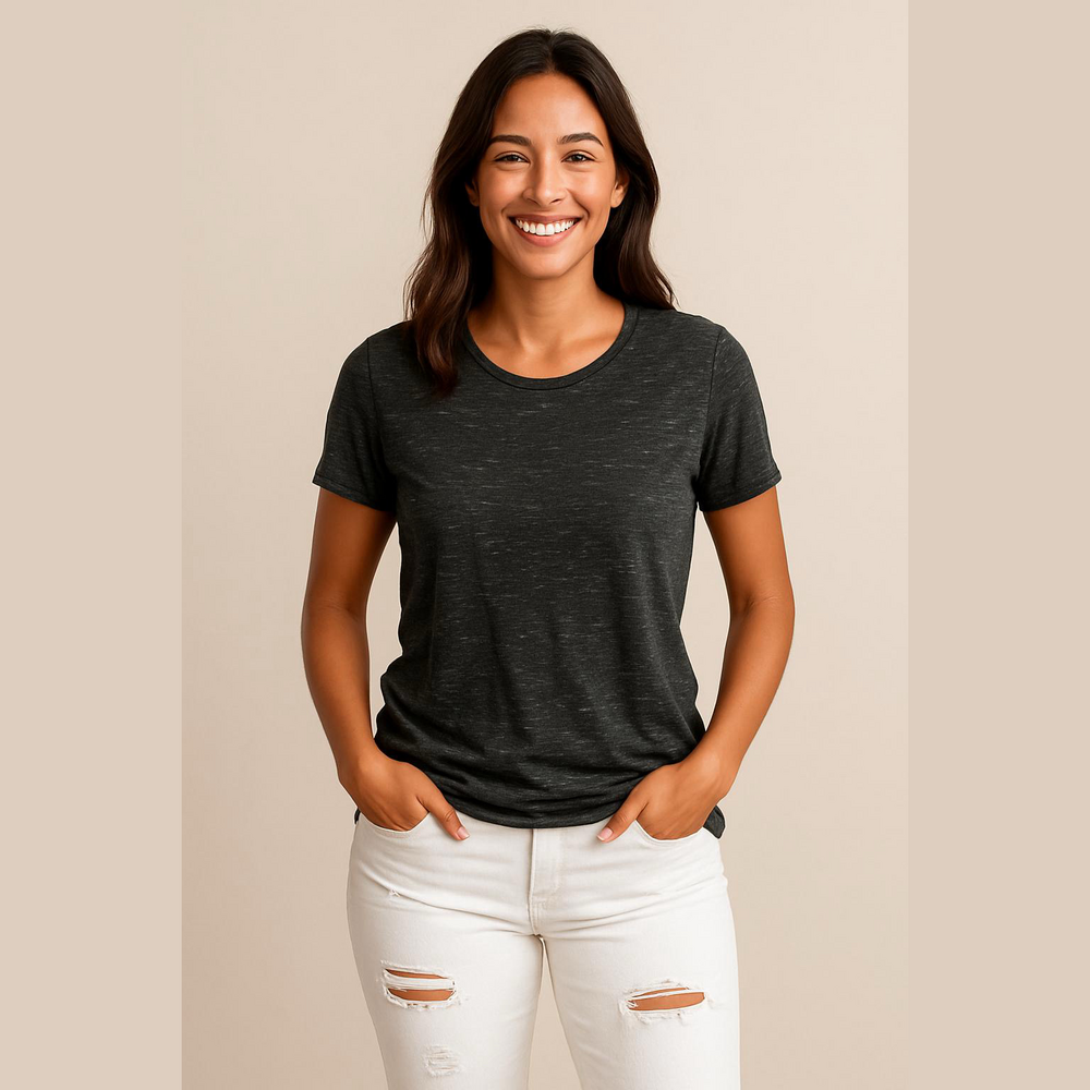 Old Navy Luxe Grey Tee T-Shirt L Large